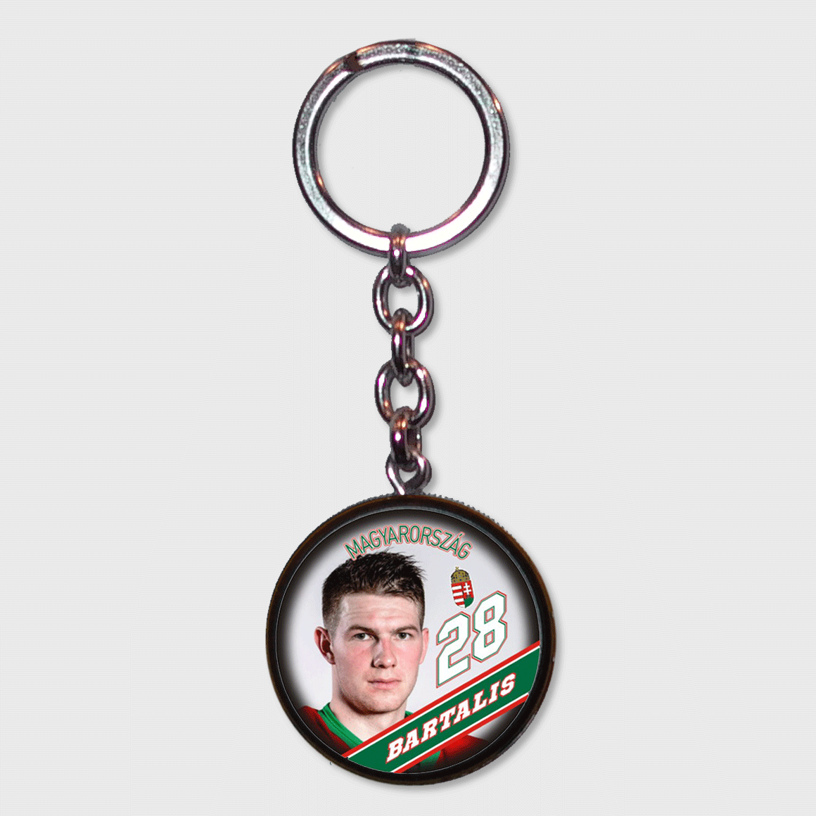 Válogatott mini korong kulcstartó