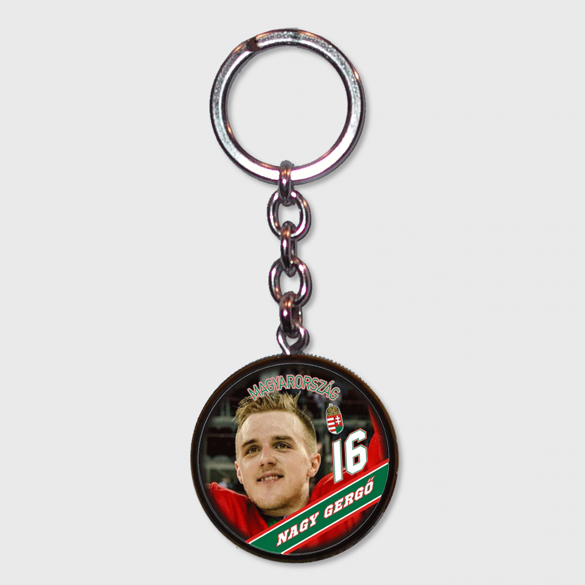 Válogatott mini korong kulcstartó