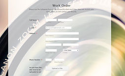 How to order at Our Memories in Motion