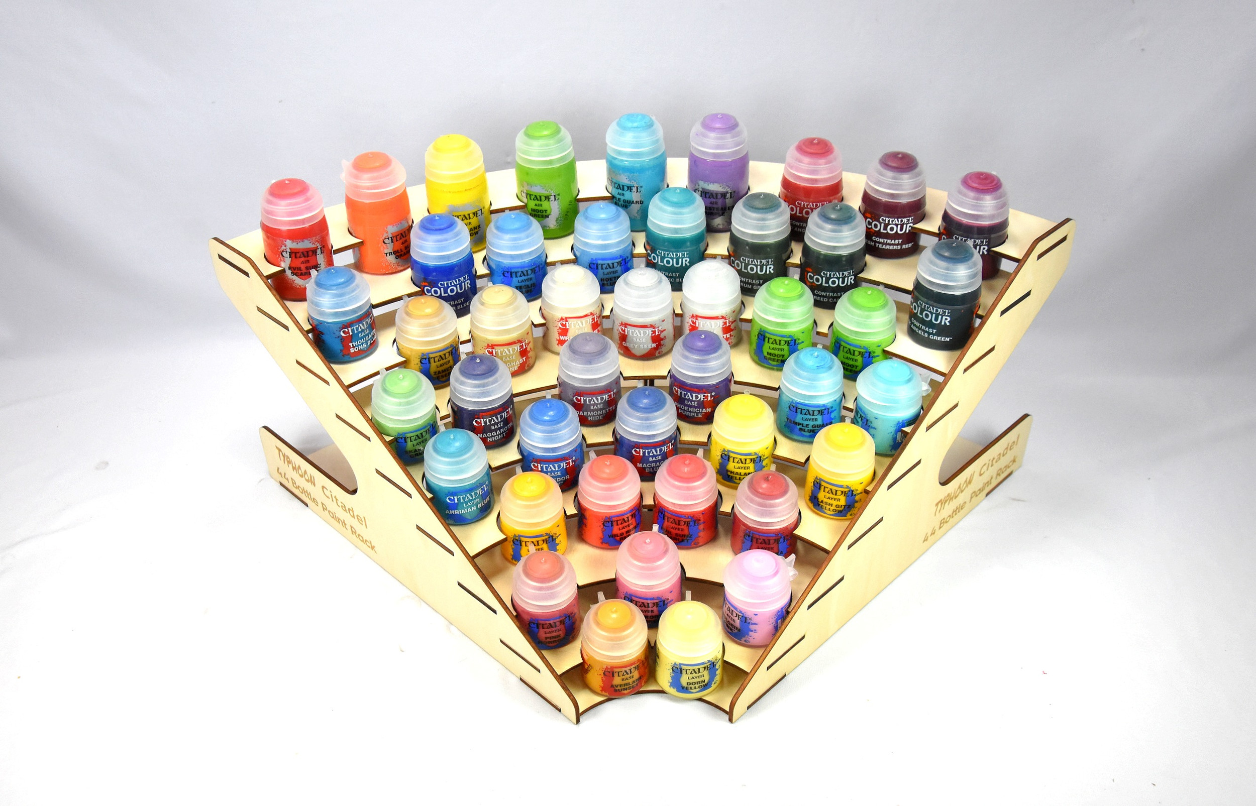 78 bottle Typhoon Citadel paint rack.