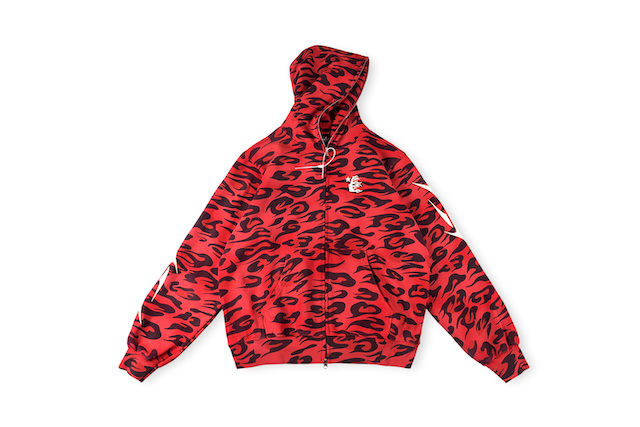 Hellstar Cheetah Zip Up Hoodie