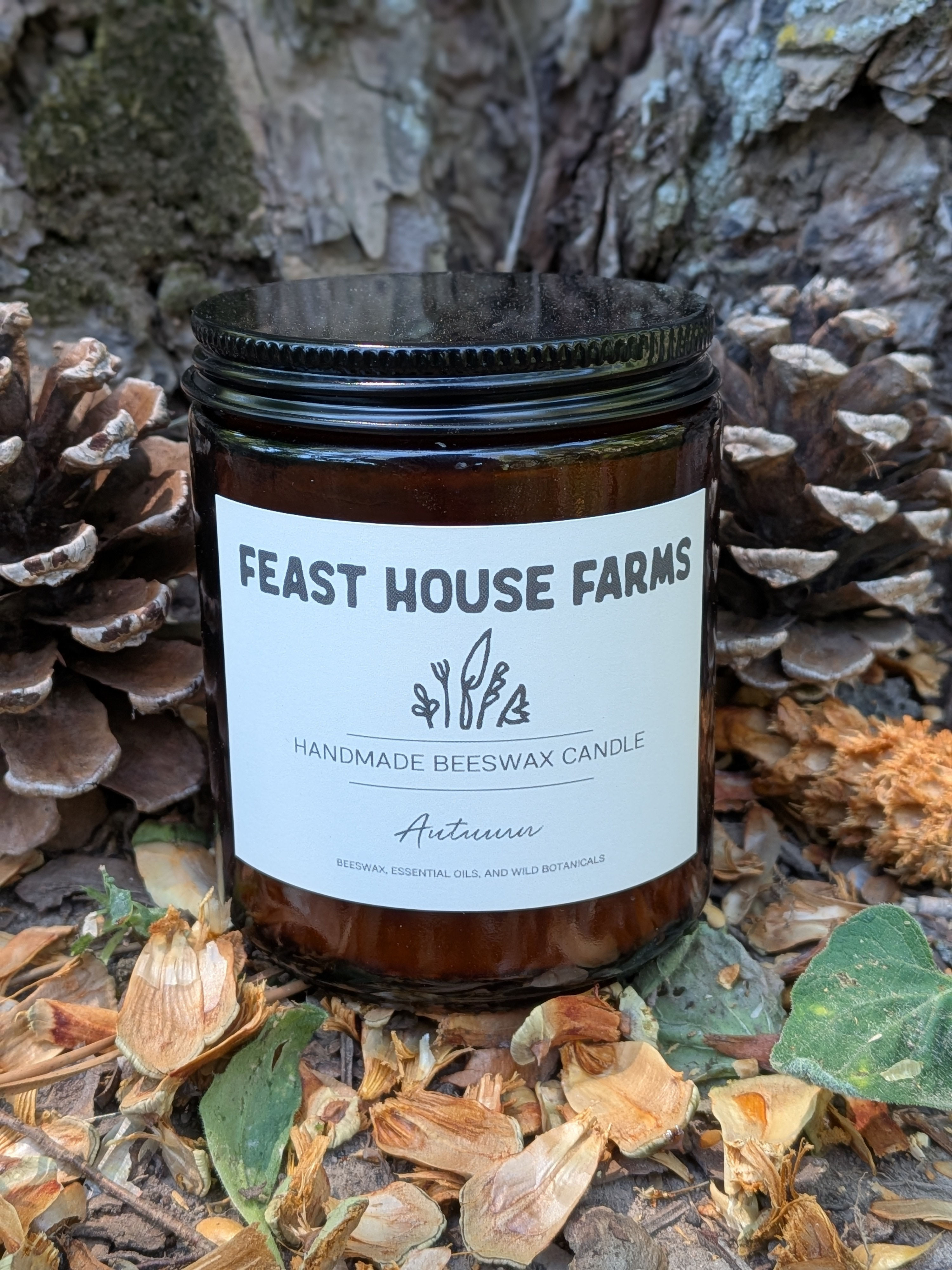 Seasonal Beeswax Candle