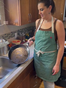 Quick Cast Iron Cleanup