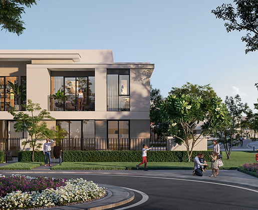 Grand Polo - Equestra by Emaar exterior in DIP II Dubai equestrian-themed luxury villa community with polo fields and landscaped surroundings – Distress Deal opportunity