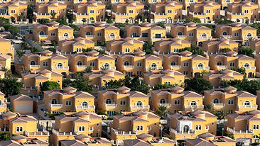 Aerial view of Jumeirah Park Nakheel family villa community in Dubai – area guide