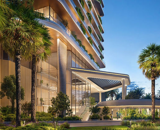 The Mural by Beyond exterior in Maritime City Dubai waterfront residential tower with marina and sea views – Distress Deal opportunity