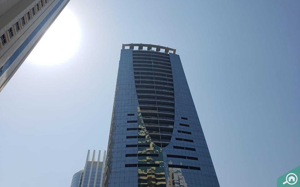 Indigo Tower, strata-titled commercial office tower in JLT Cluster J, Jumeirah Lake Towers, Dubai