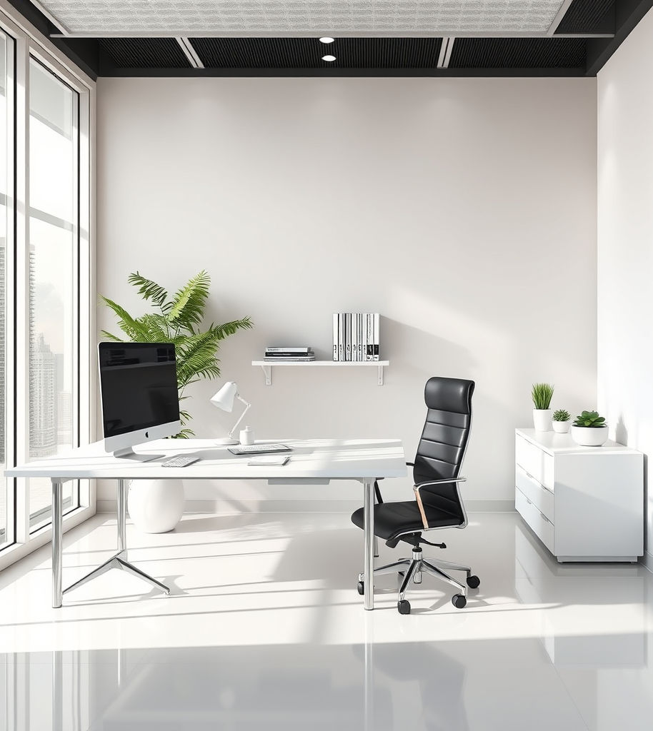 clean office that looks professional with a shine.jpg