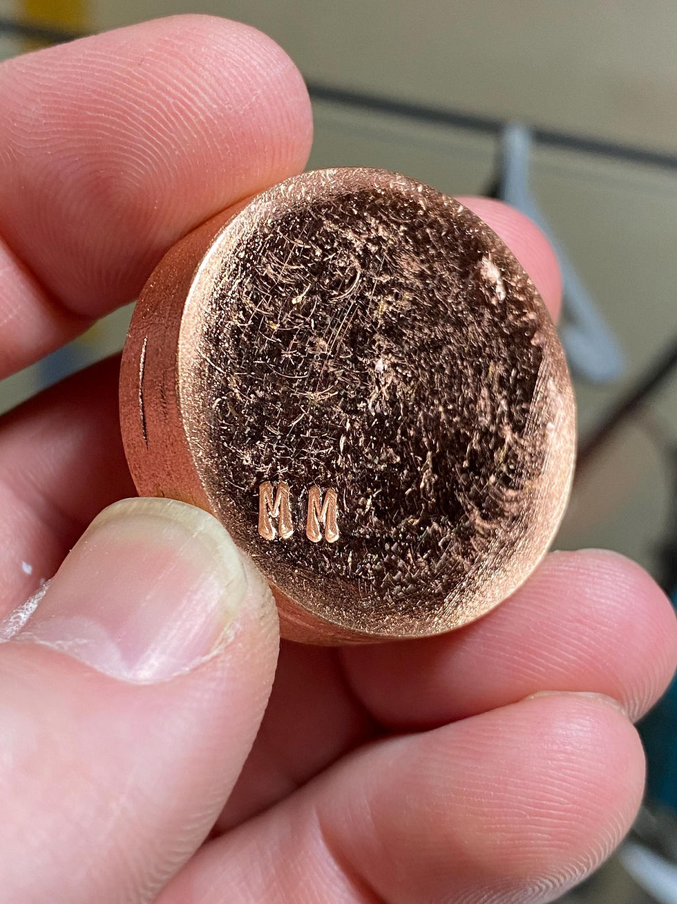 Thumbnail: Dragon Riders Club Medallion - engraving detail close up