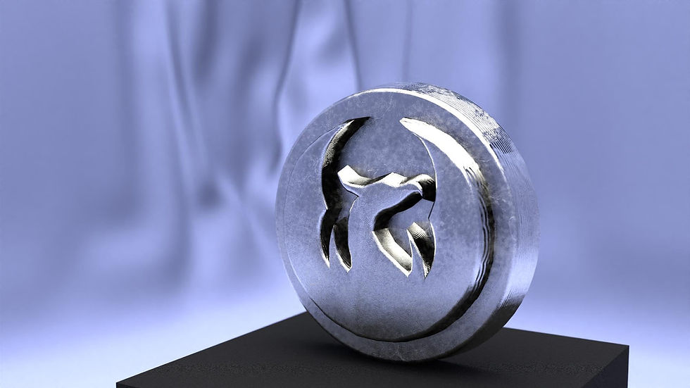 Dragon Riders Club Medallion - multiple metal variants