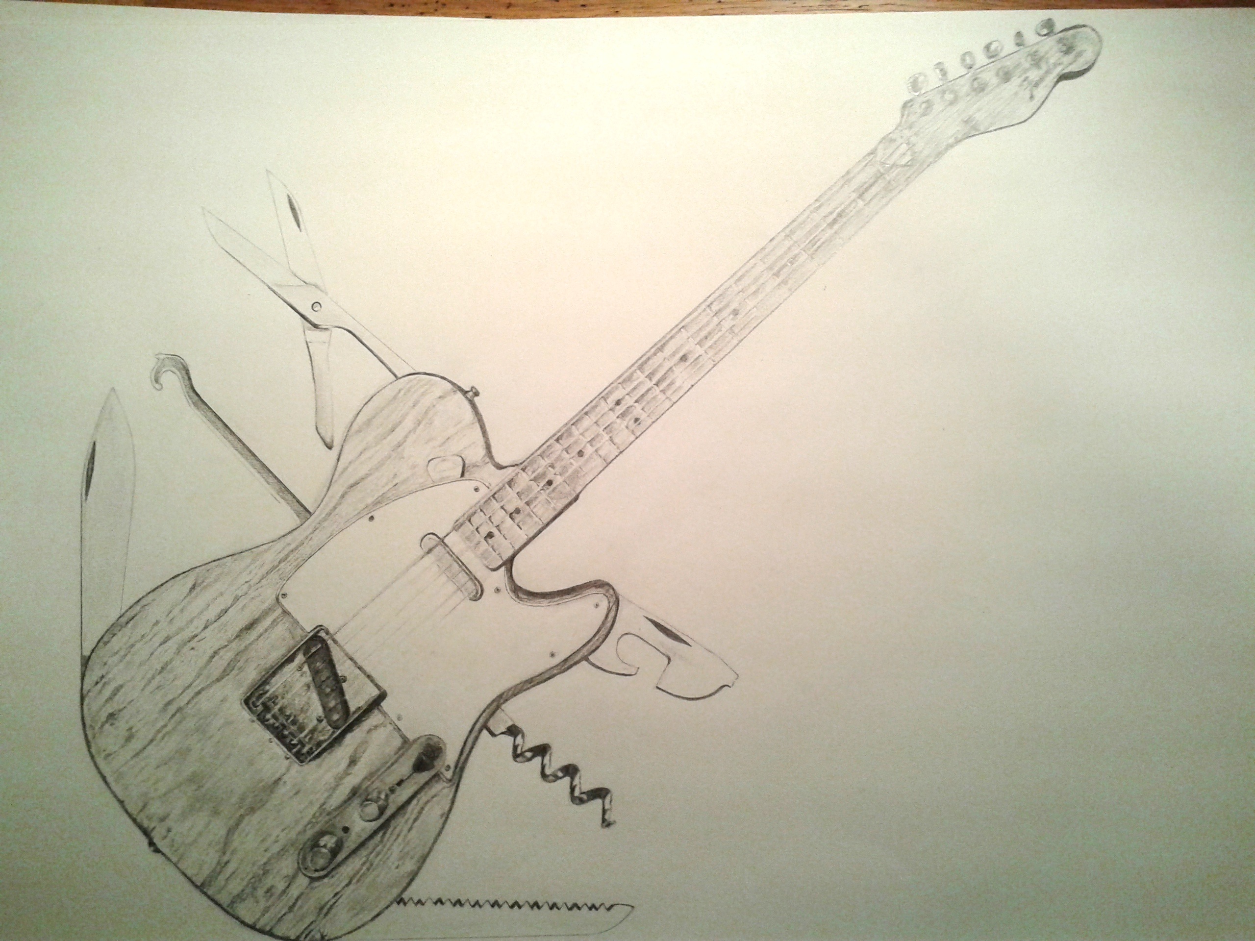 Swiss Army Telecaster
