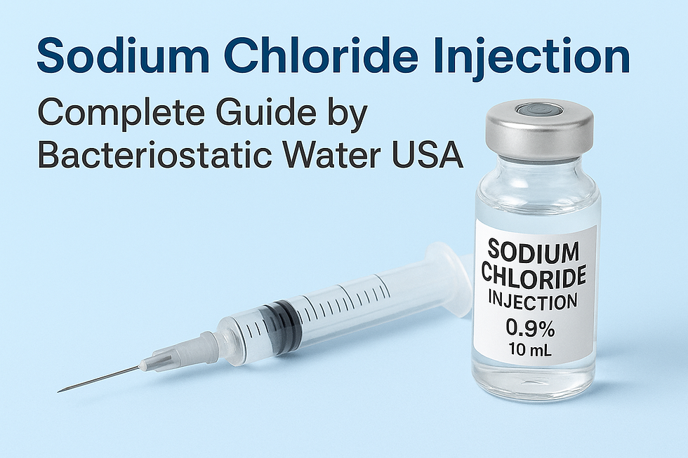 Bacteriostatic Water USA