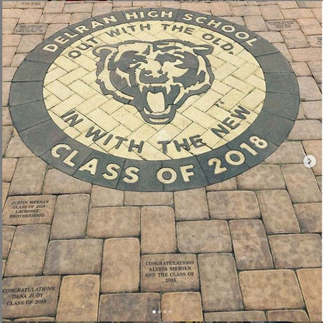 School paver design
custom pavers
school paver logos
fundraising pavers