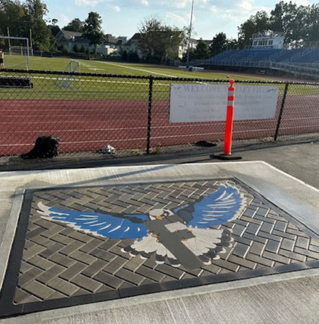 School Logo
School Logo by PAVERART, NOT Painted!!