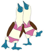 Booby Birds breast cancer support group logo