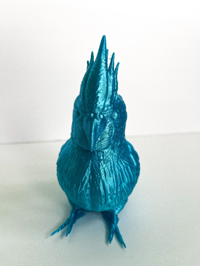 Thumbnail: Cockatiel Figurine, Cockatiel statue, Cockatiel Memorial, Cockatiel Bird