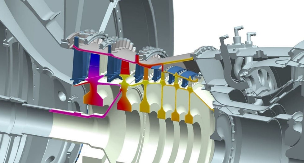 Folgas em turbinas a gás: a diferença notável que 1 mm pode fazer
