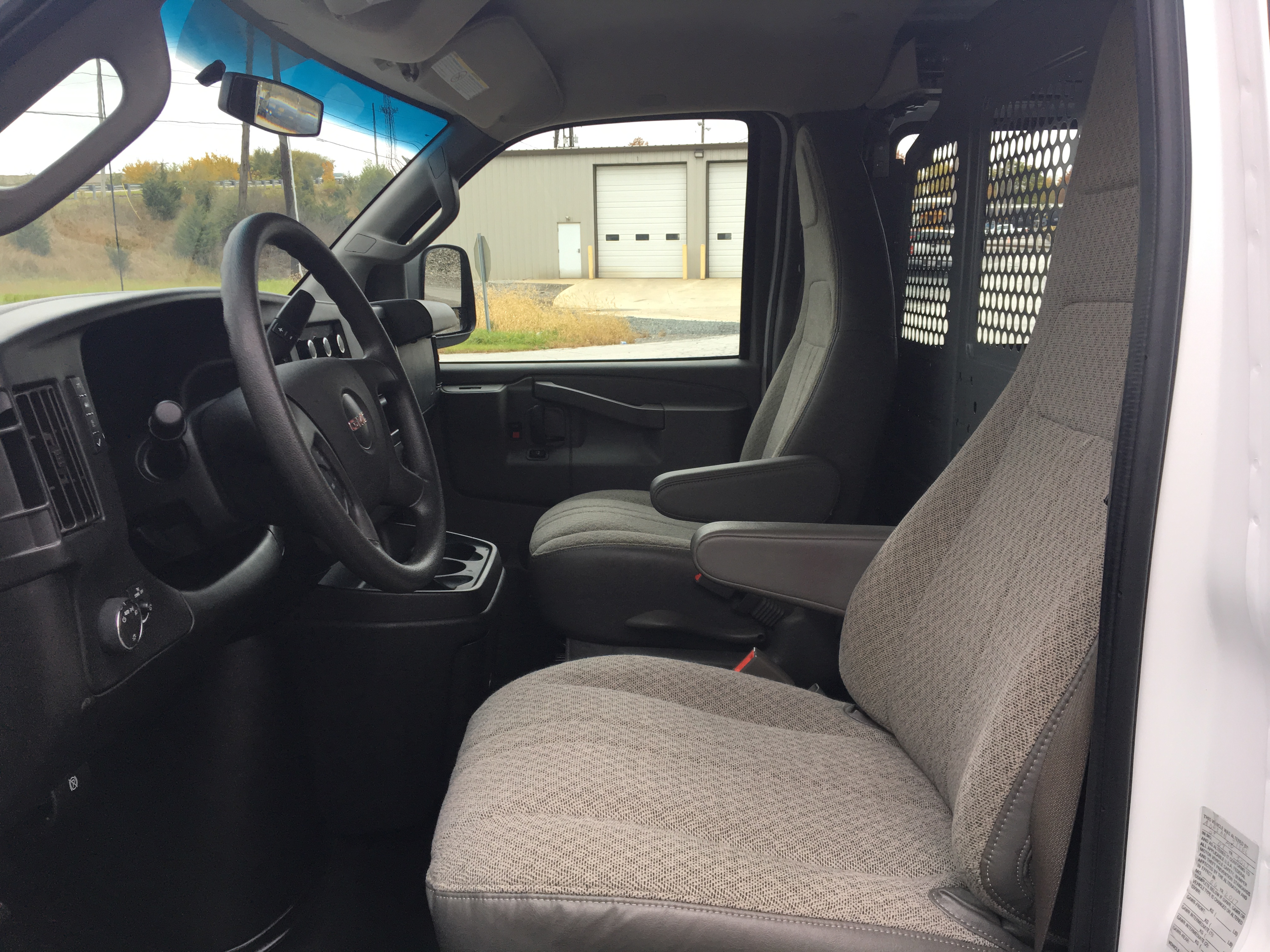 2017 gmc savana 2500 work van