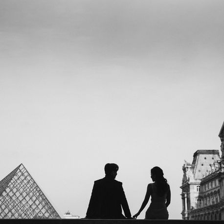 Dreamy Sunrise Pre-Wedding Photoshoot In Paris of Yvonne & Keith