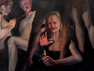 The Passion
Oil on canvas
28" x 22"