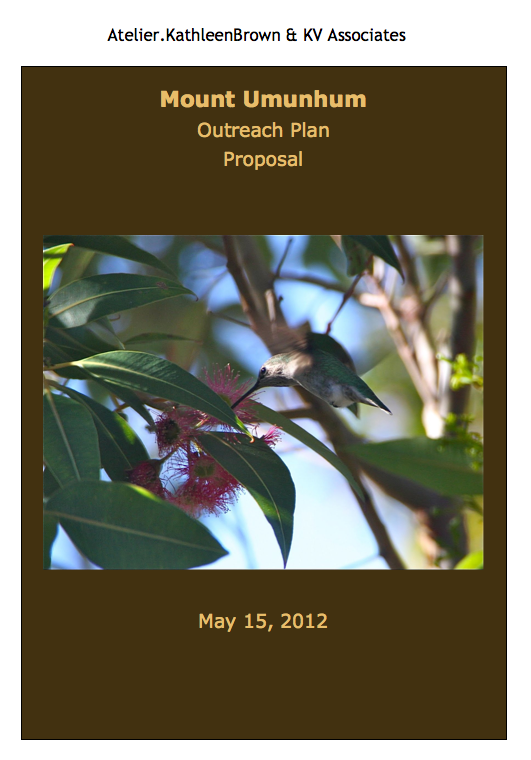 Mount Umunhum Outreach Plan