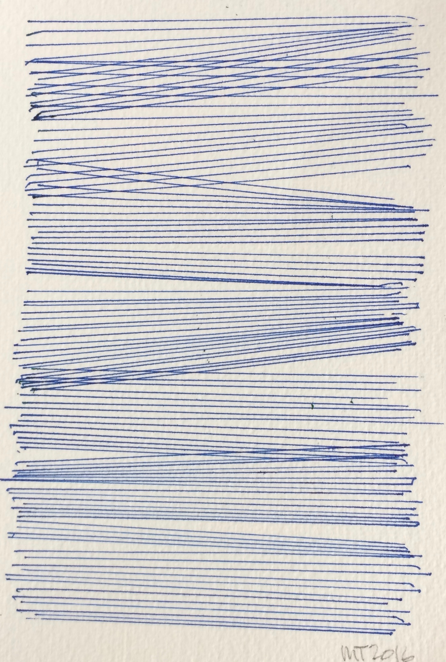 Line series blue