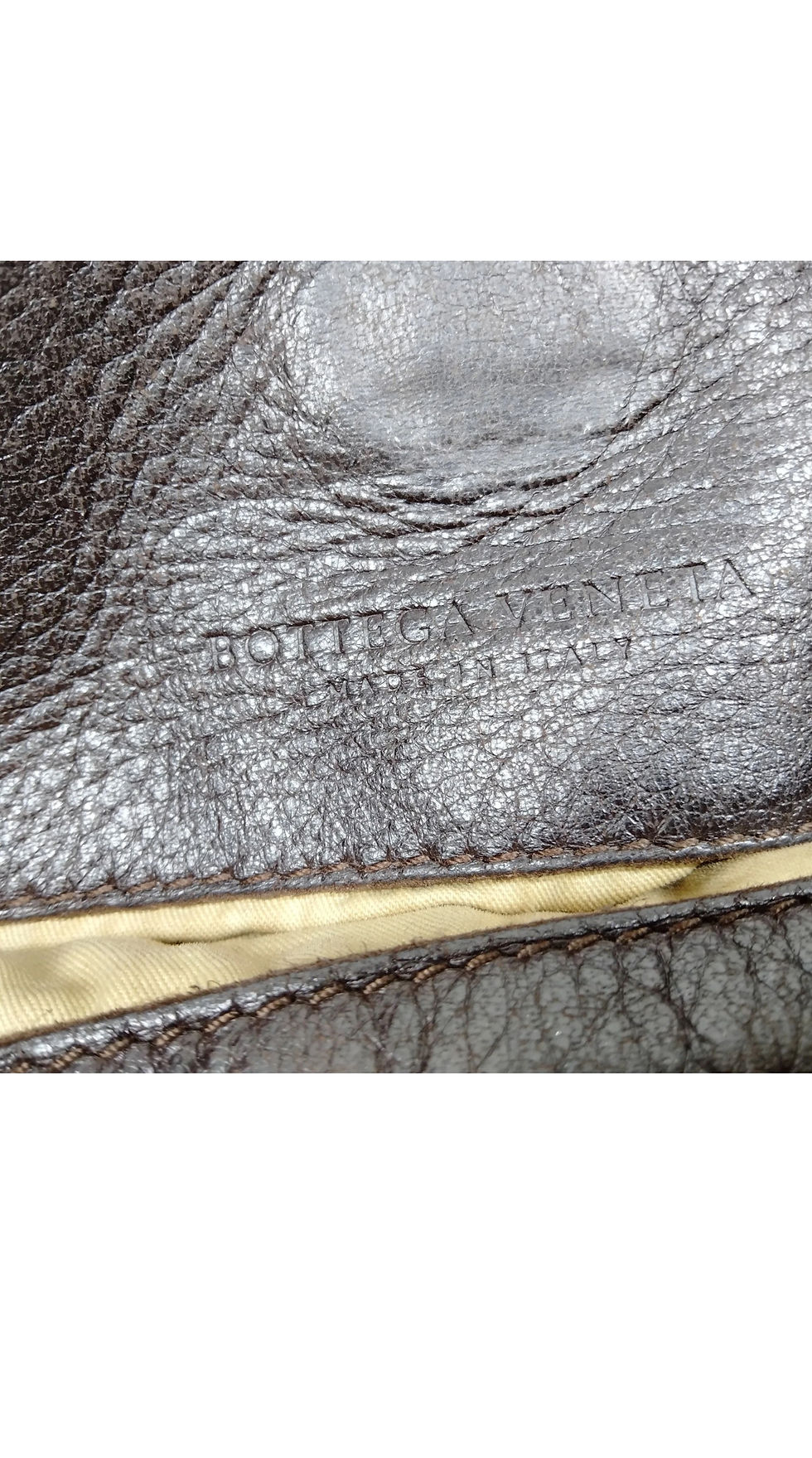 Thumbnail: Bottega Veneta Distressed Leather Hobo Shoulder Bag