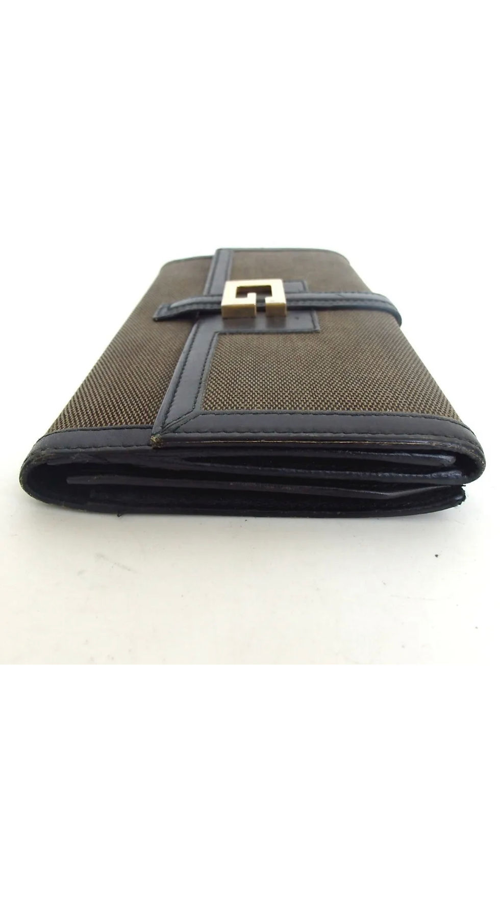 Thumbnail: Gucci Long Wallet (Olive Brown)