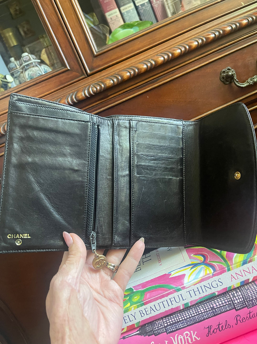 Thumbnail: Chanel Oversized Bifold Wallet