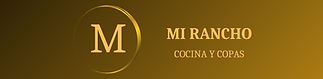 Mi rancho Mexican restaurant logo