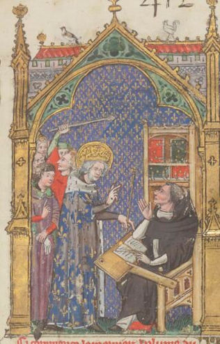 Être un auteur royal traduit en ancien français