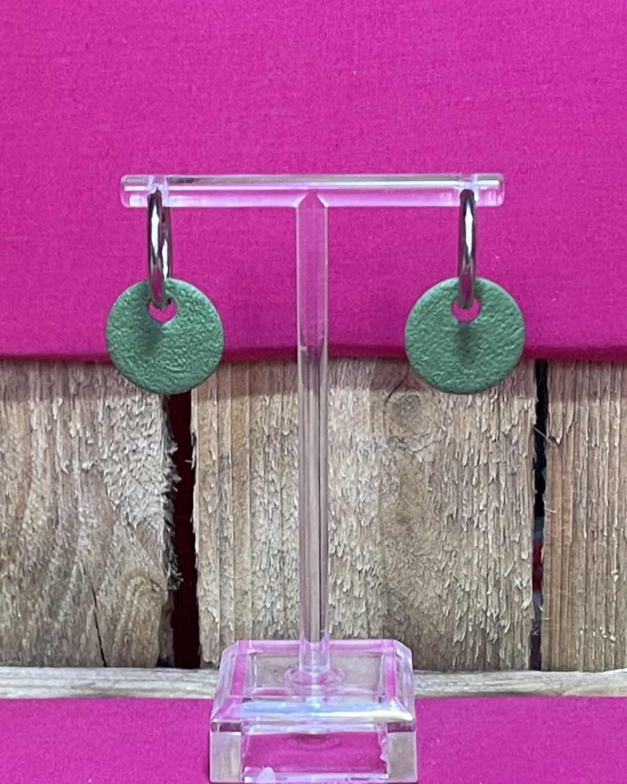 Miniature : Pampille Luna - M - Vert 1 - Argile Polymère - Atelier Arti'Zen
