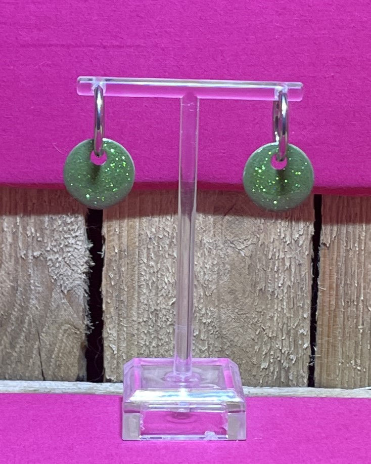Miniature : Pampille Luna - M - Nacré - Argile Polymère - Atelier Arti'Zen