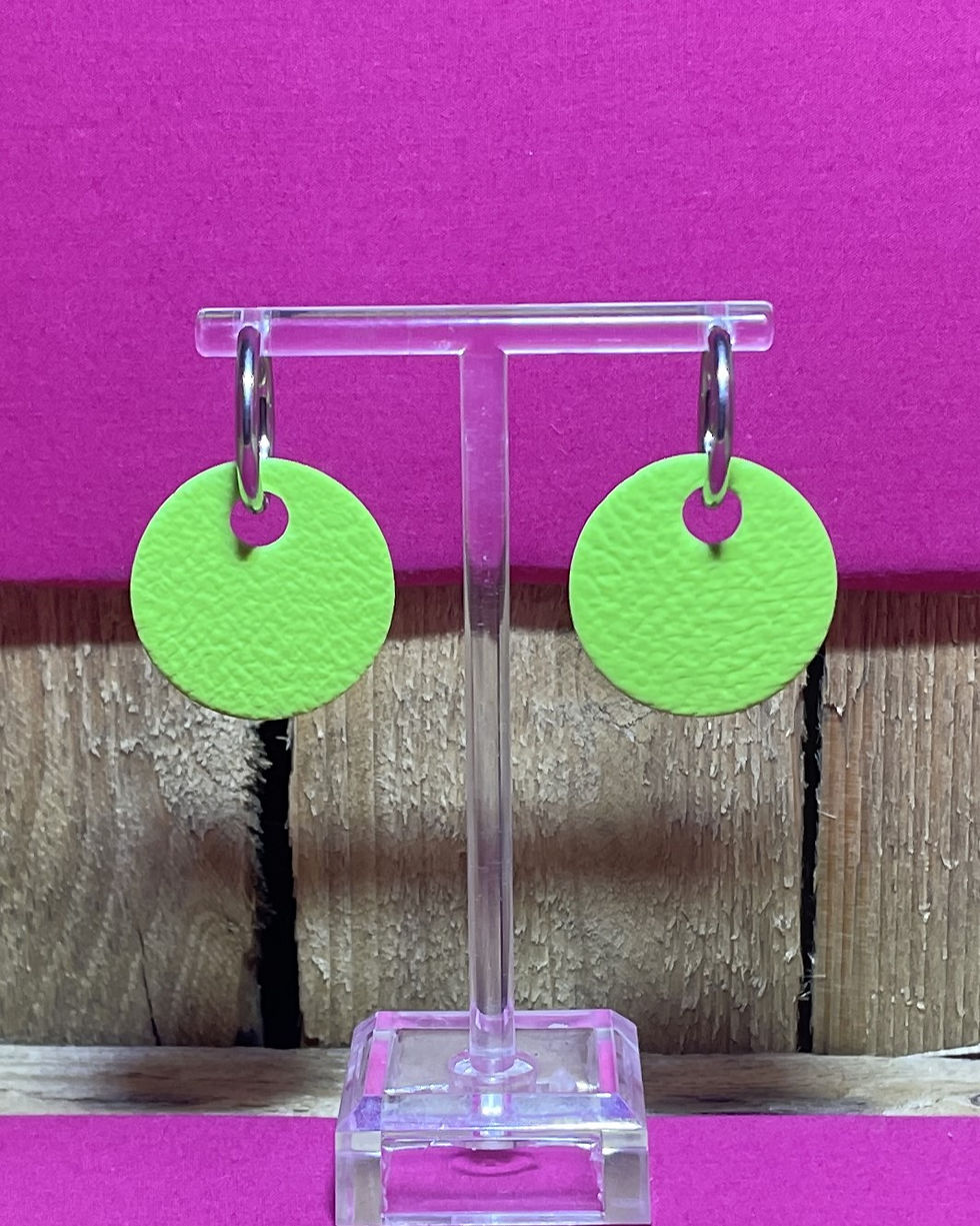 Miniature : Pampille Luna - XL - Vert 1 - Argile Polymère - Atelier Arti'Zen