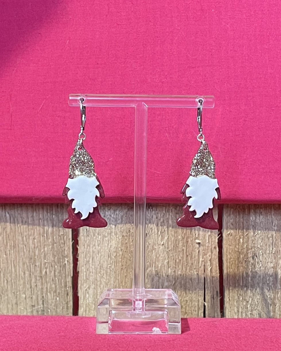 Les Boucles de Noël - argile polymère - Atelier Arti'Zen