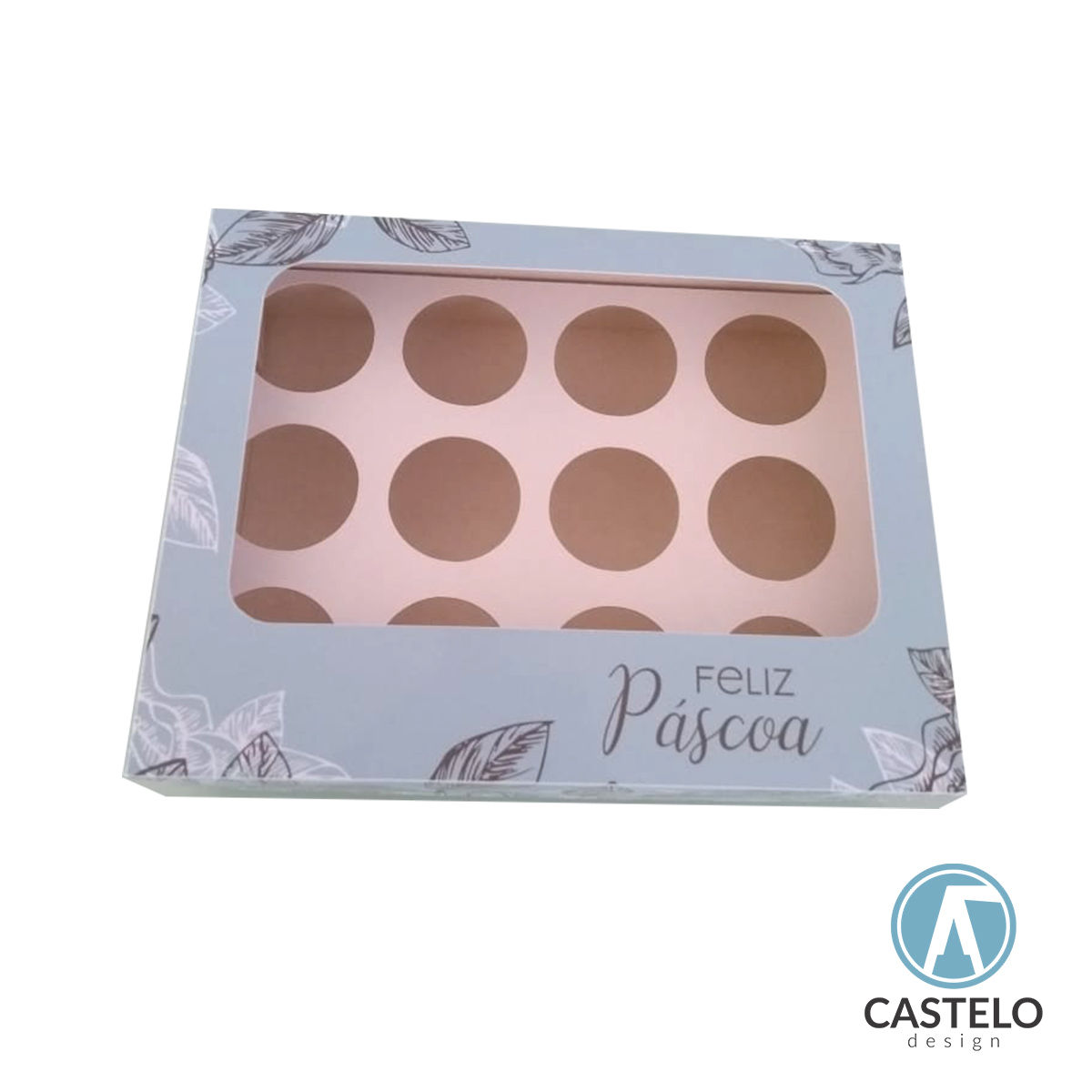 12 Doces  - Personalizada - Com visor e berço