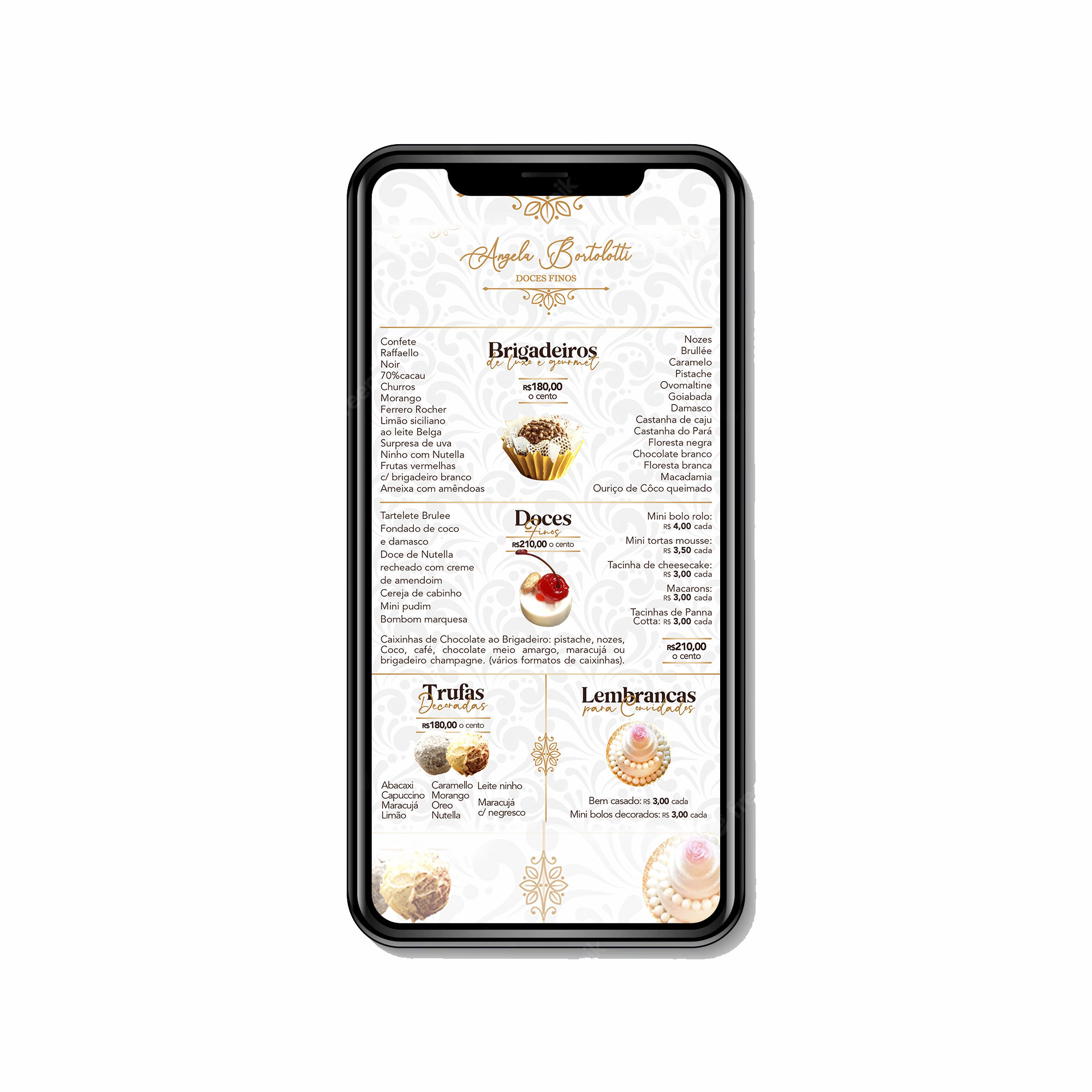 Cardápio Online | Arte Digital