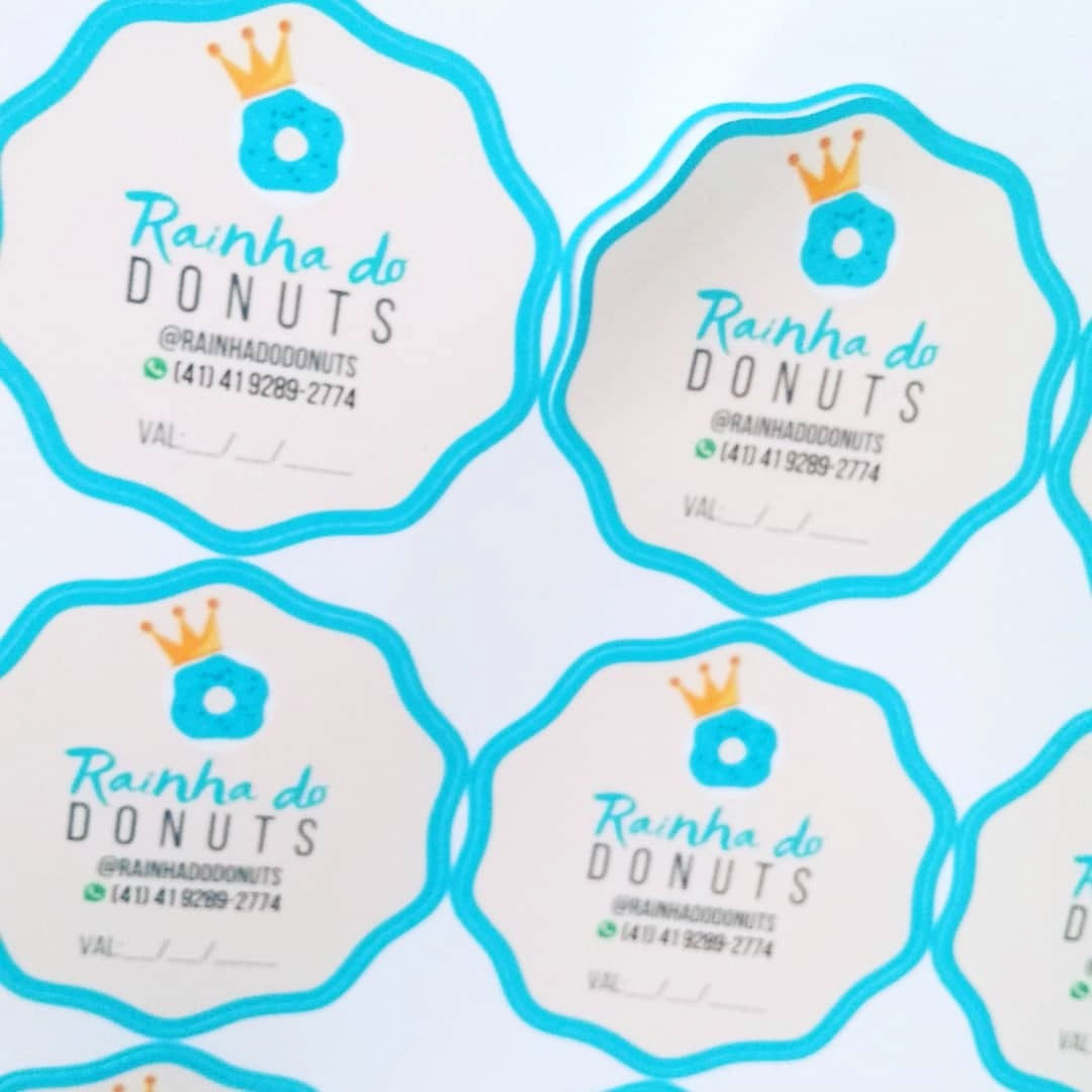 Etiquetas Vinil | Resistente a água | CORTE PERSONALIZADO