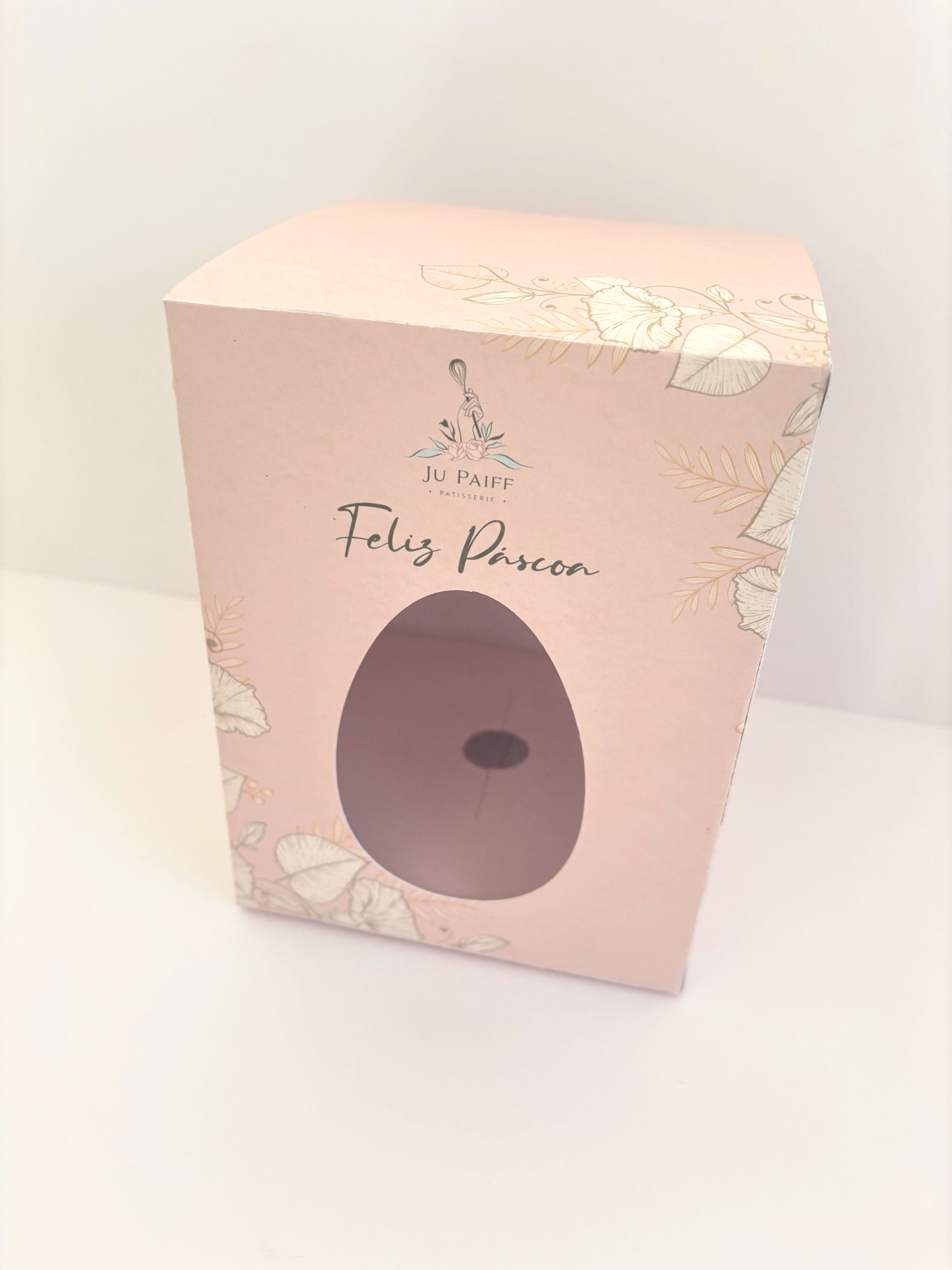 Caixa 01 Ovo Inteiro em Pé 250g ou 350g - PERSONALIZADA