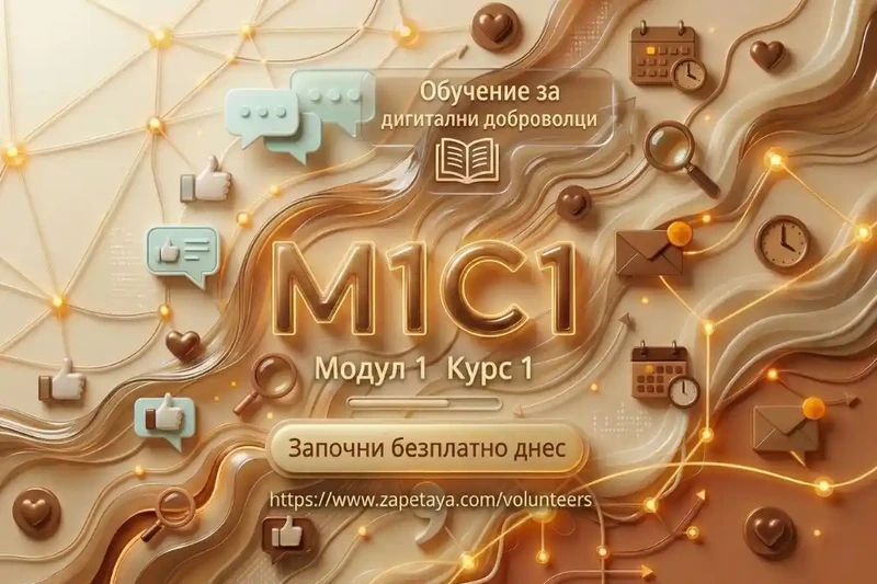 Взаимодействай онлайн. Концептуално изображение за дигитален маркетинг с икони за съобщения, имейл и ангажираност
