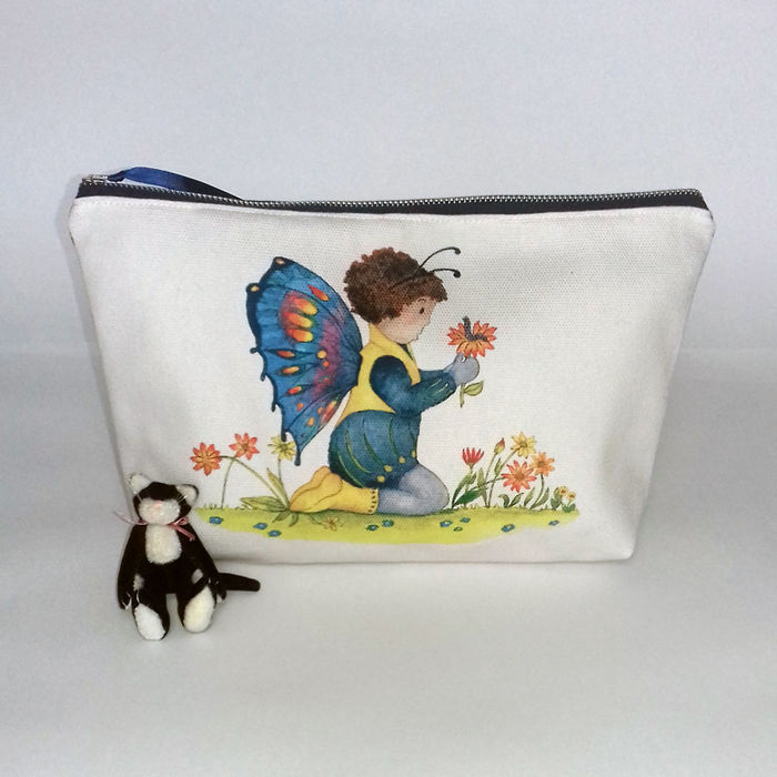Zipper Case / Washbag / Butterfly