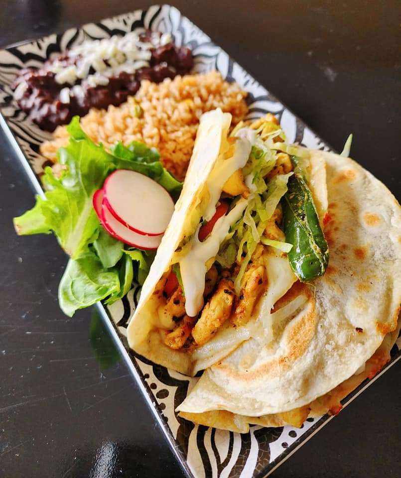 Arranged Food and Objects