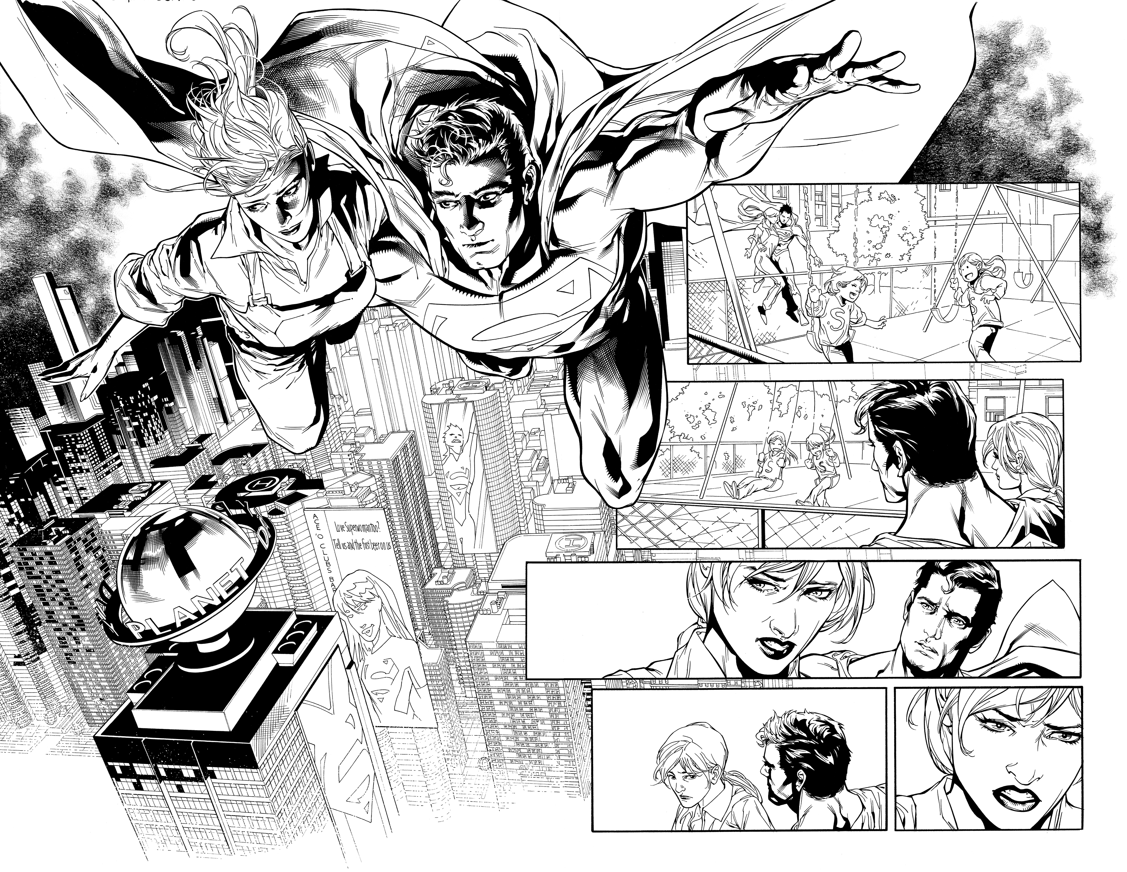 Superwoman #9/Pages 14&15