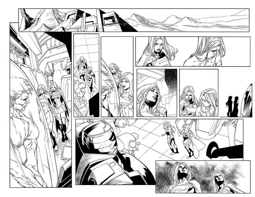 Superwoman #14/Pages 2&3 (Dbl Page Spread)