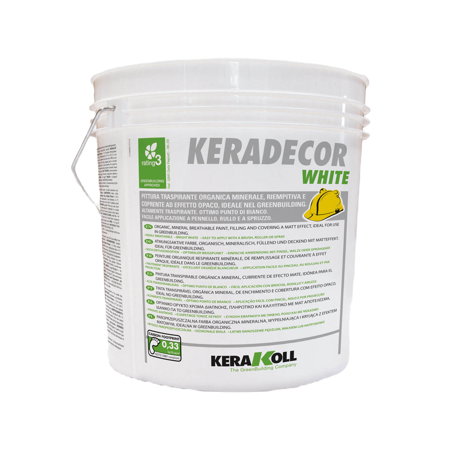 Keradecor White Pittura Traspirante Kerakoll