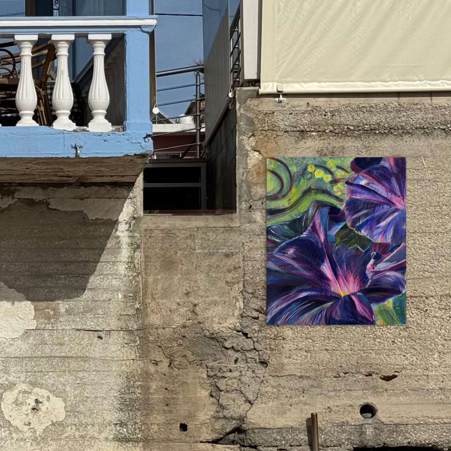 Blühende Büsche auf Zypern