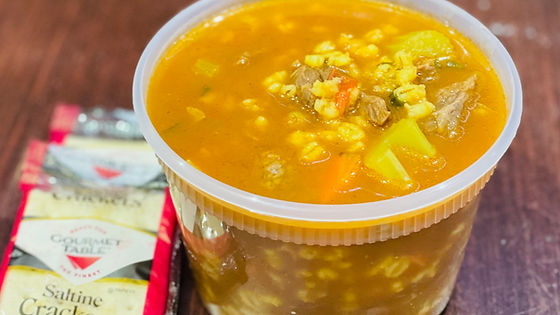 Beef Barley Soup (MONDAY)