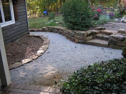 Sandstone with Limestone Gravel