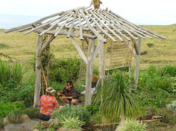 Hawaiian Pergola - Ohia Wood