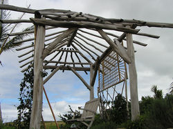 Hawaiian Pergola - Ohia Wood